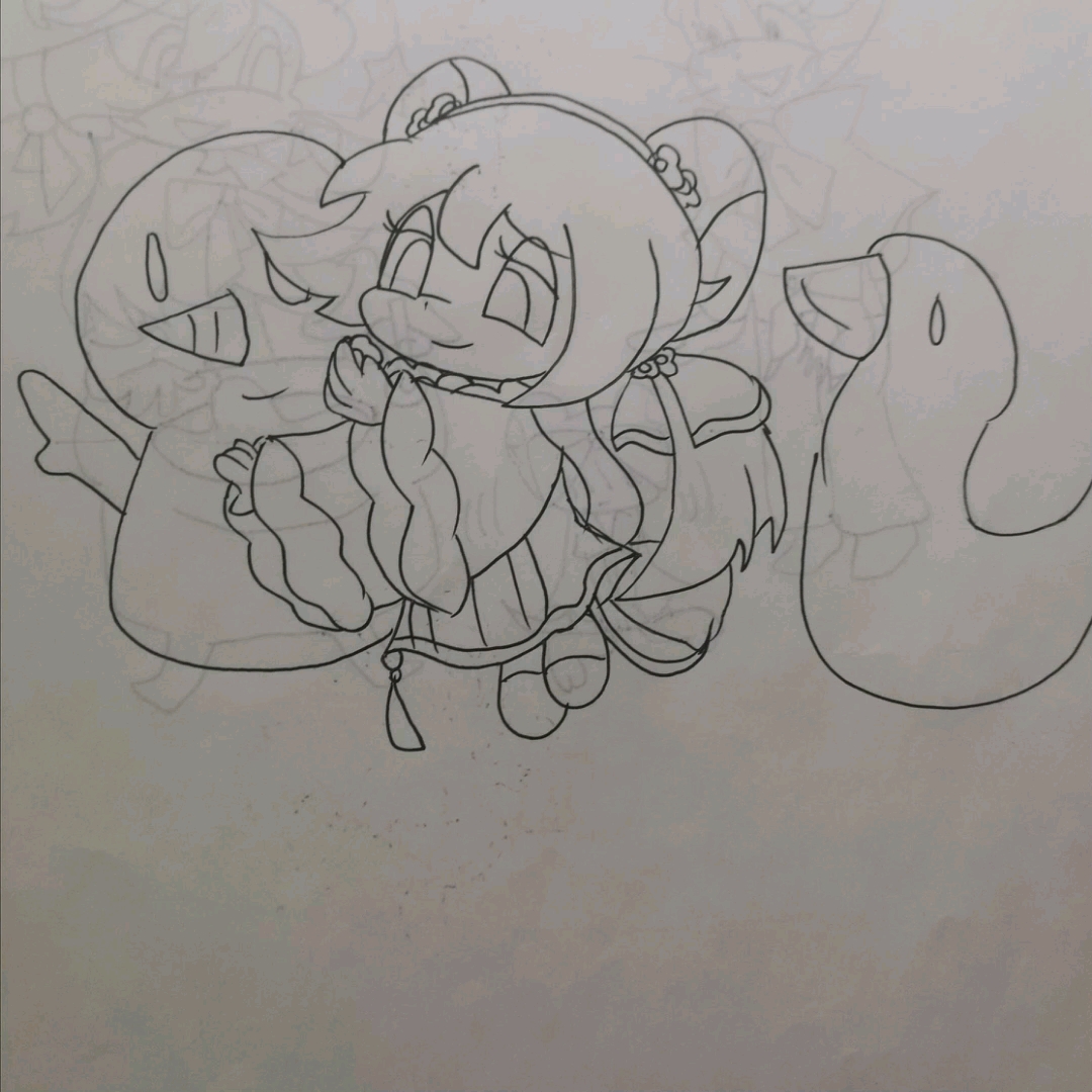 抖音米雪儿画画日常2 米雪儿的皮肤