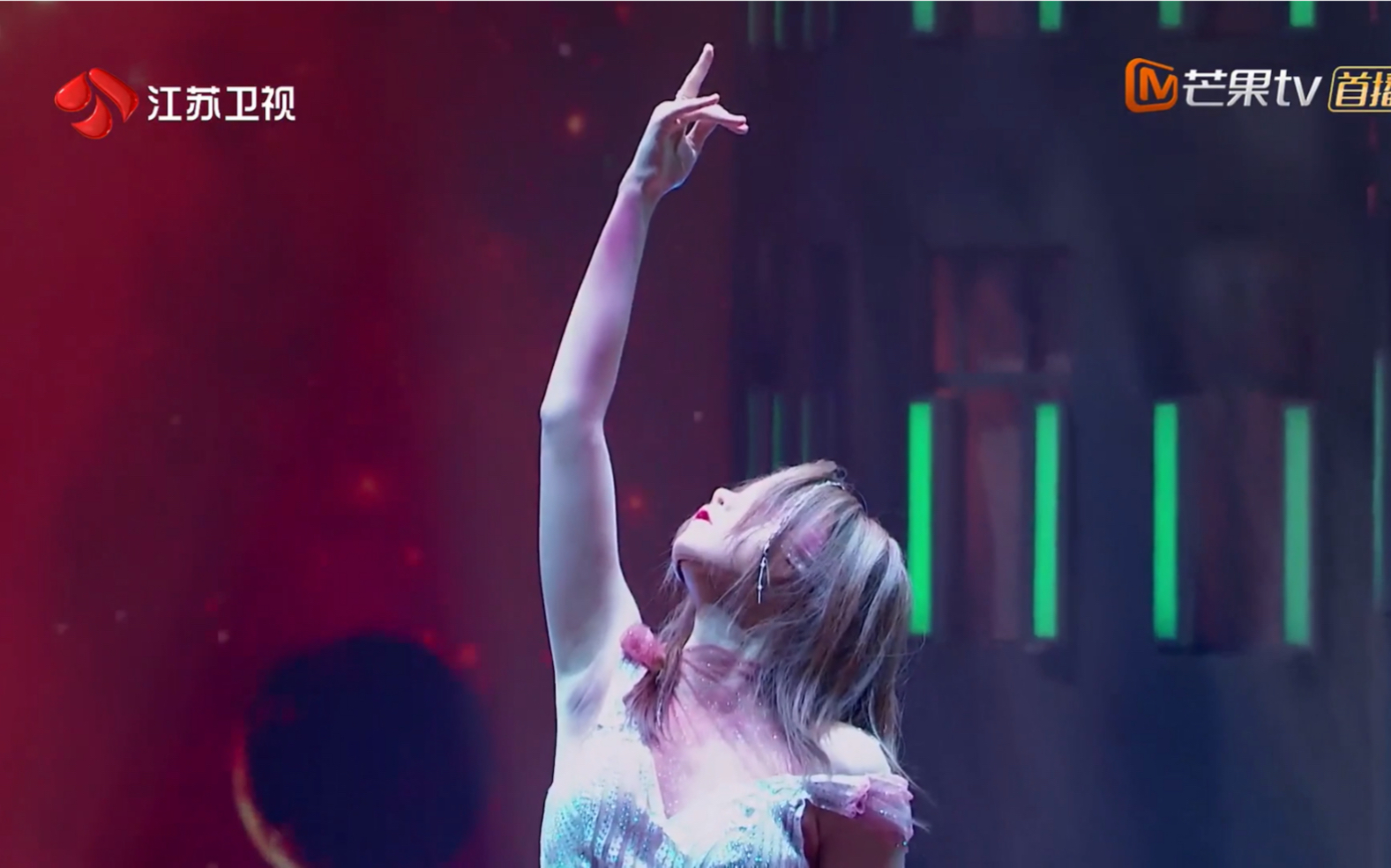 【金子涵】舞台【蒙面舞王】《大鱼》莲花小仙子