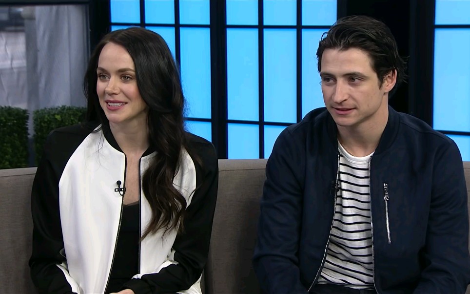 [图]Tessa Virtue and Scott Moir on CTV Your Morning