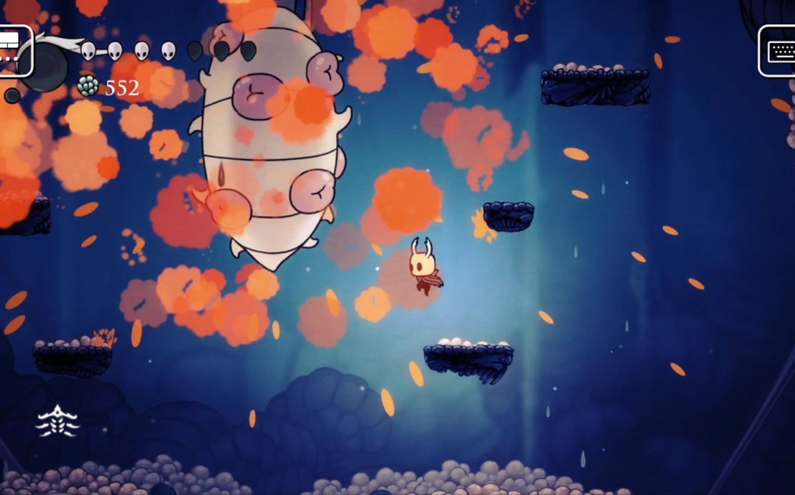 【空洞骑士】打败吸虫之母,拿到酸泳