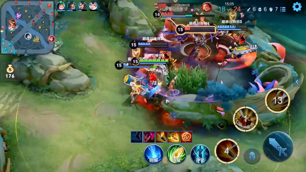 王者荣耀热门王者荣耀精彩时刻火力全开的杀手孙尚香无人可挡大杀四方