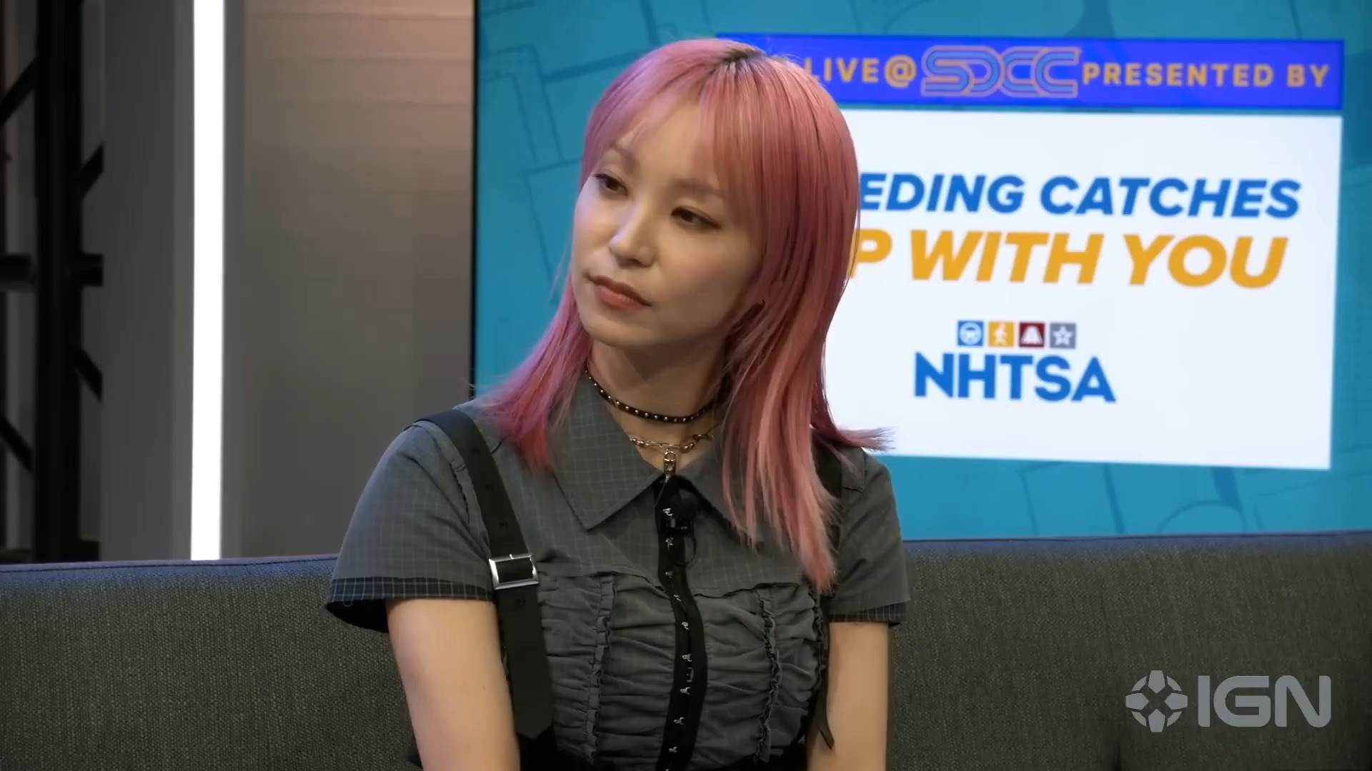 【国际superstar的既视感】【lisa/织部里沙】接受 ign专访 sdcc2024