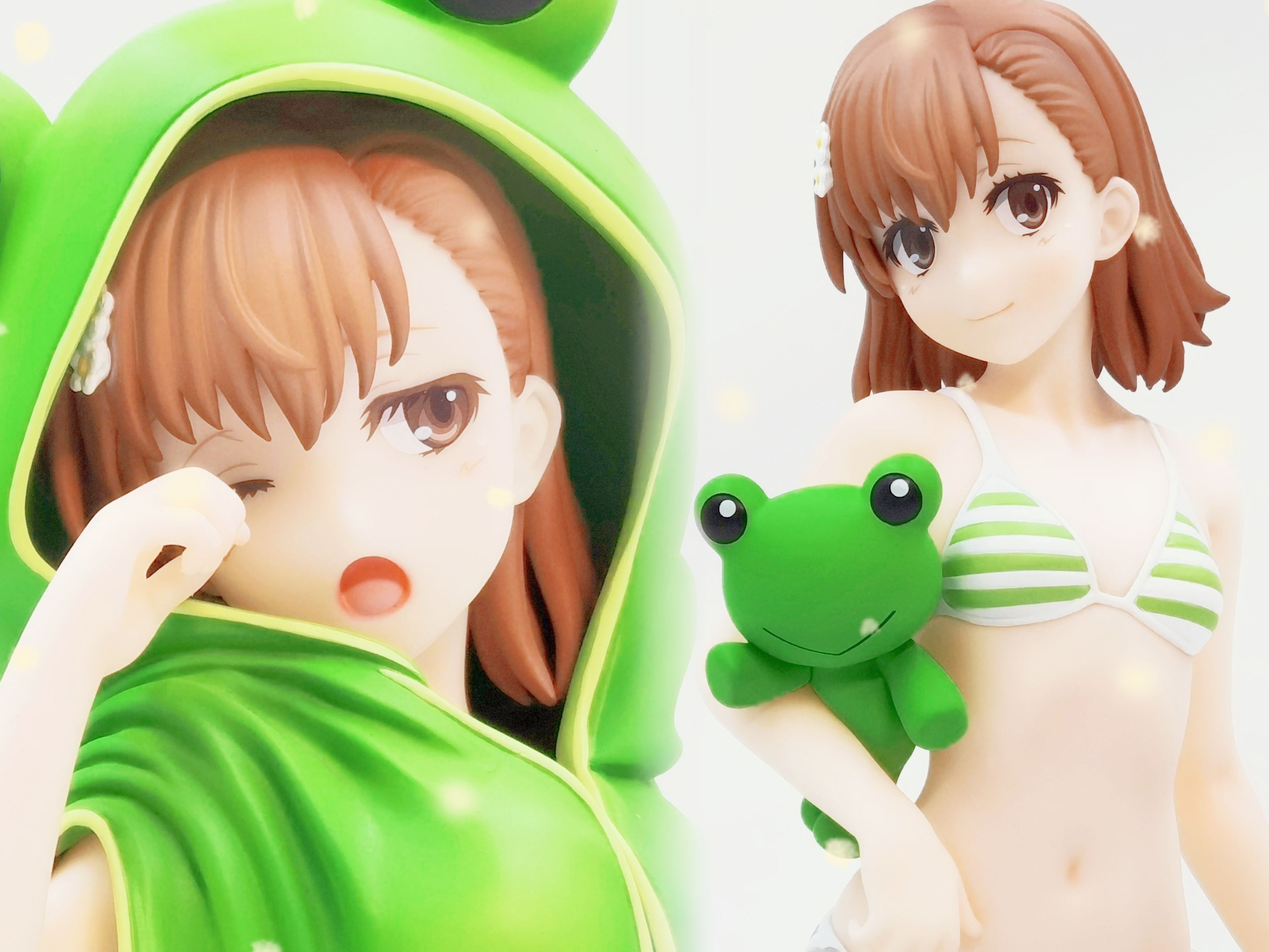 "不可以对美琴瑟瑟呦":角川 御坂美琴呱太披风ver.手办特装版 展示