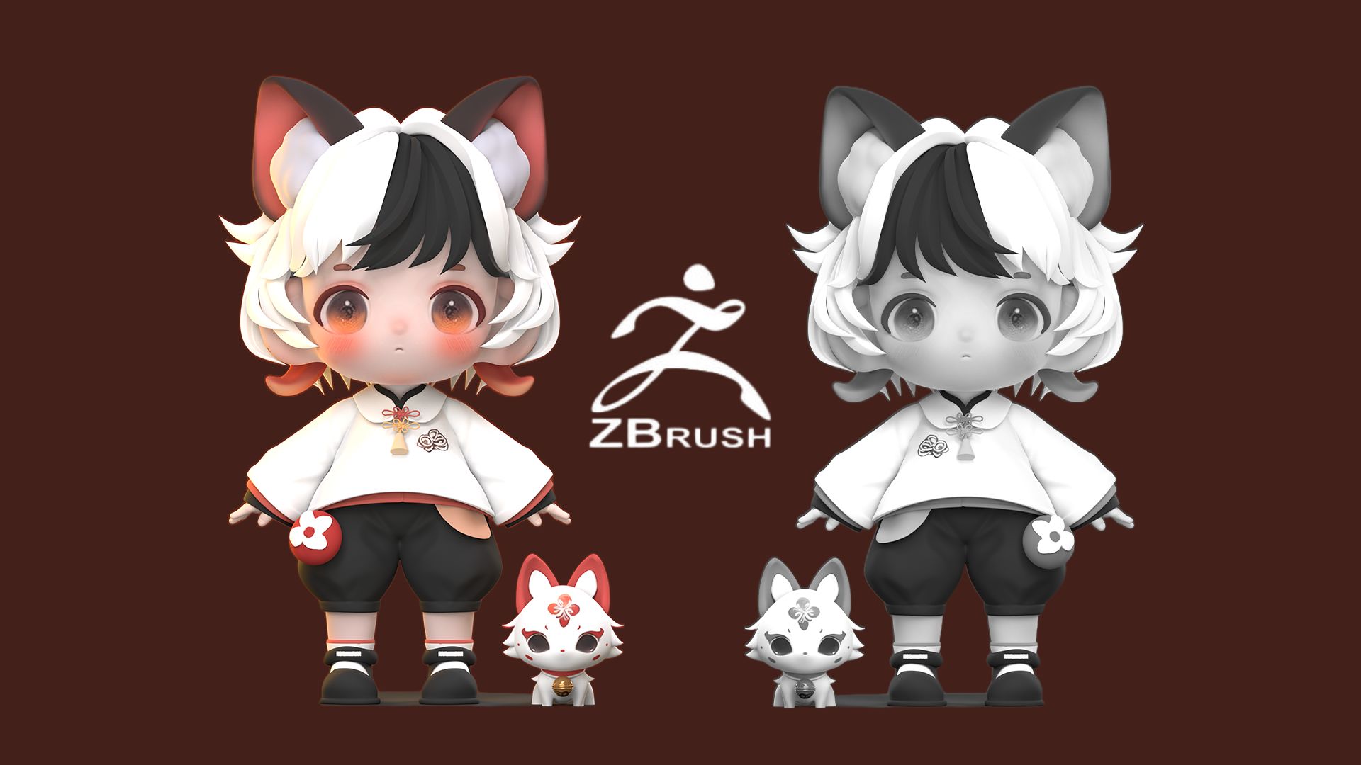 zbrush作品简单图片