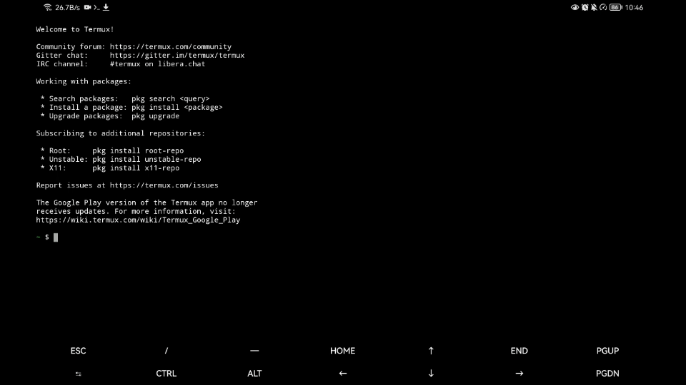 手机/平板上简单配置python(先下载个termux)哔哩哔哩bilibili