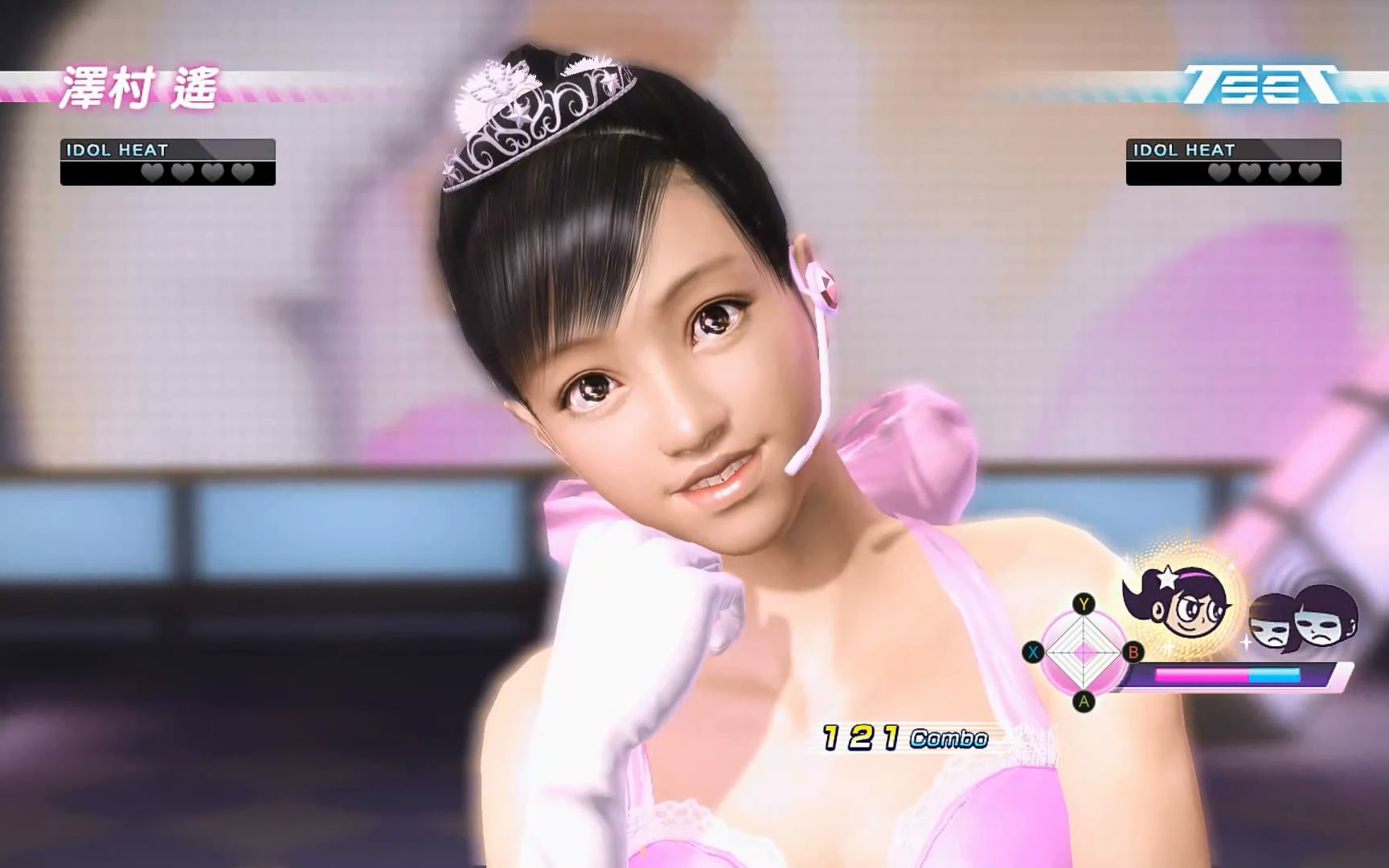 如龙5hd泽村遥与tset的公主选秀热舞对决合集好家伙一键换装