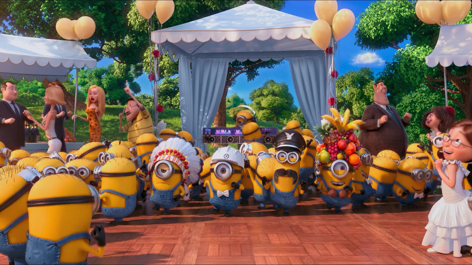 minions|小黄人合唱团|婚礼|《y.m.c.a》