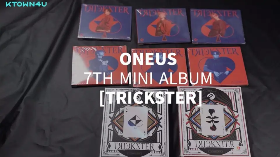 POKER Ver. + JOKER Ver.)【拆专】ONEUS迷你七辑TRICKSTER (Bring It