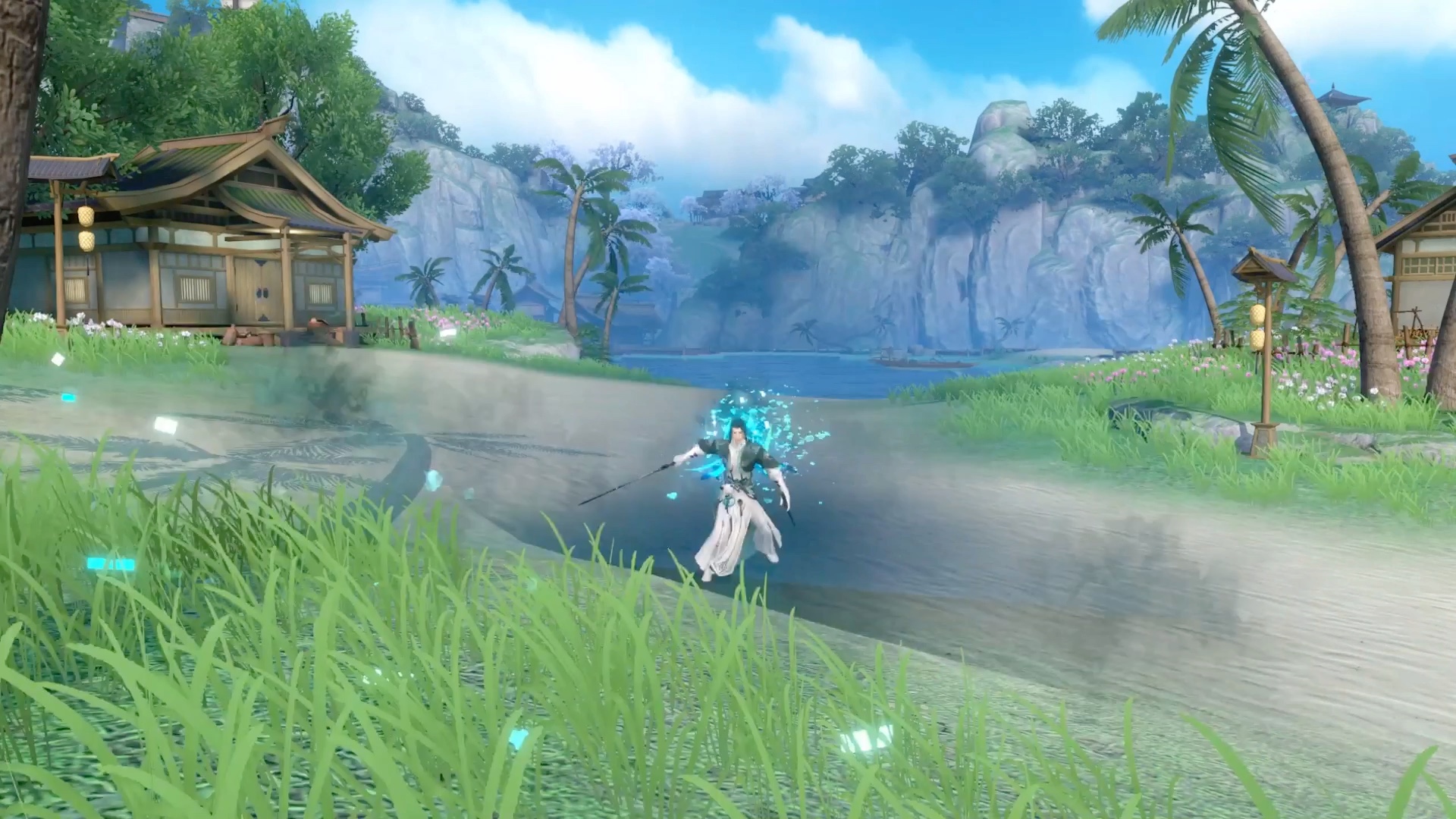 剑侠世界3长歌战斗场景