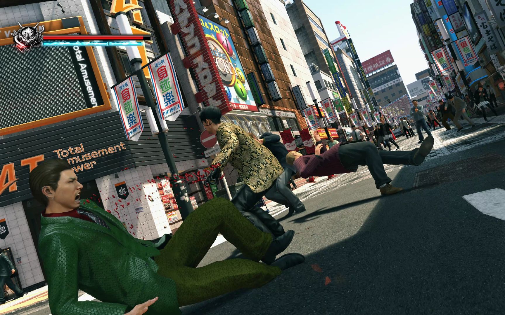 【如龙】如龙极2玛吉玛打斗片段