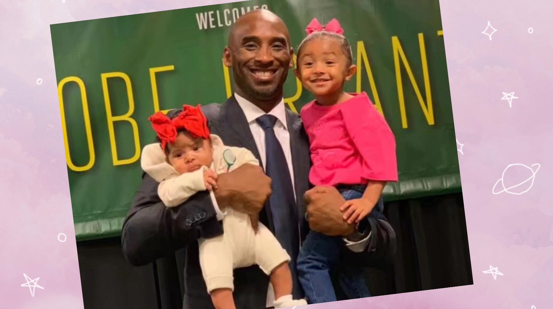 6口人甜蜜聚餐,如今只剩下4人吃饭,科比豪宅太冷清