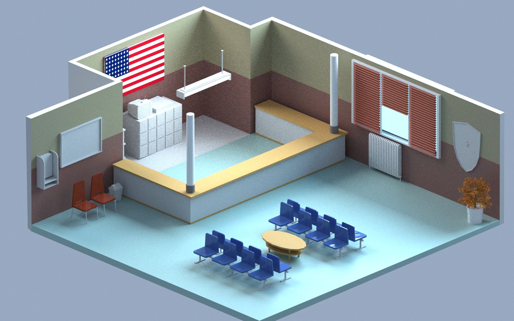 [图]【3dmax场景建模】超级基础的场景案例教学 从零开始带你一步一步做