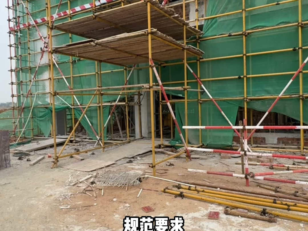 安全通道防护棚三个问题及规范要求