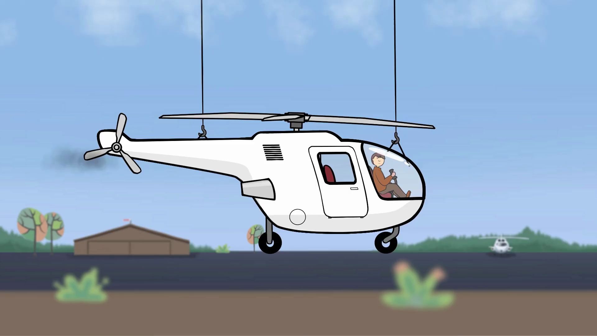 [图]直升飞机 Big Construction - helicopter. Kids' cartoon. kidsfirsttv