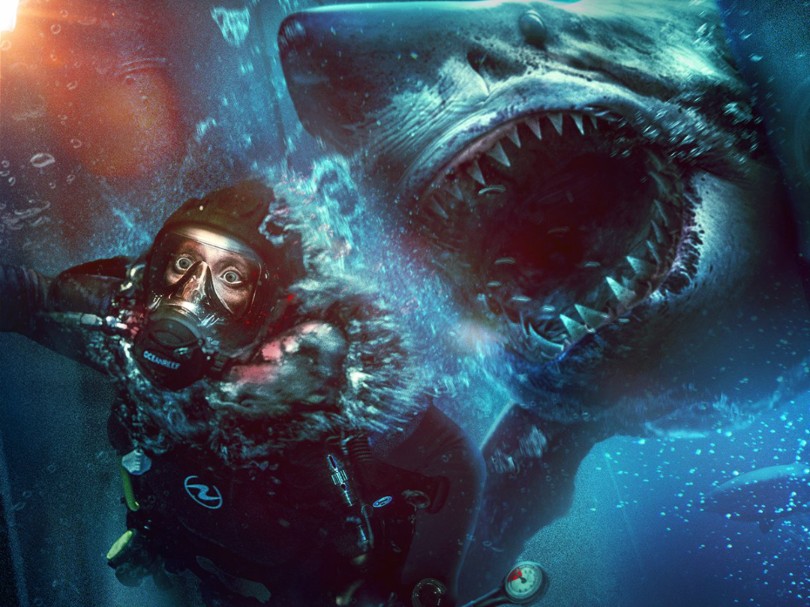 土耳其鲨鱼恐怖片来袭!《逃鲨》the last breath (2024) 1080p预告