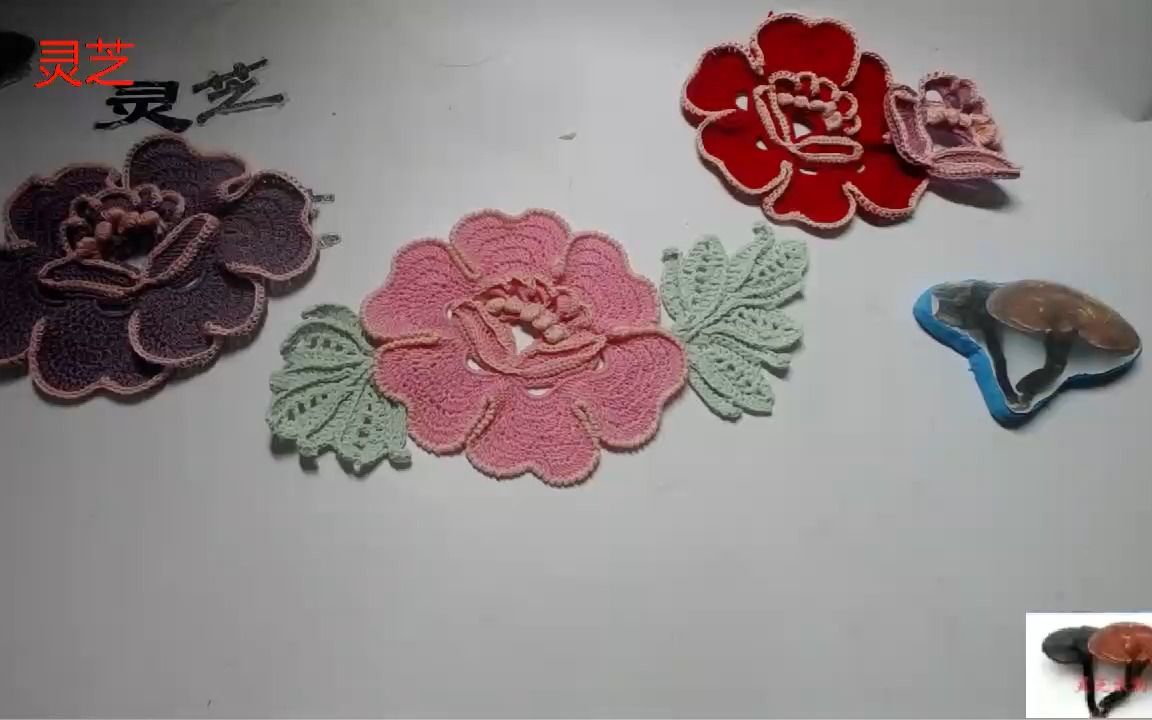 钩针芙蓉花图解图片