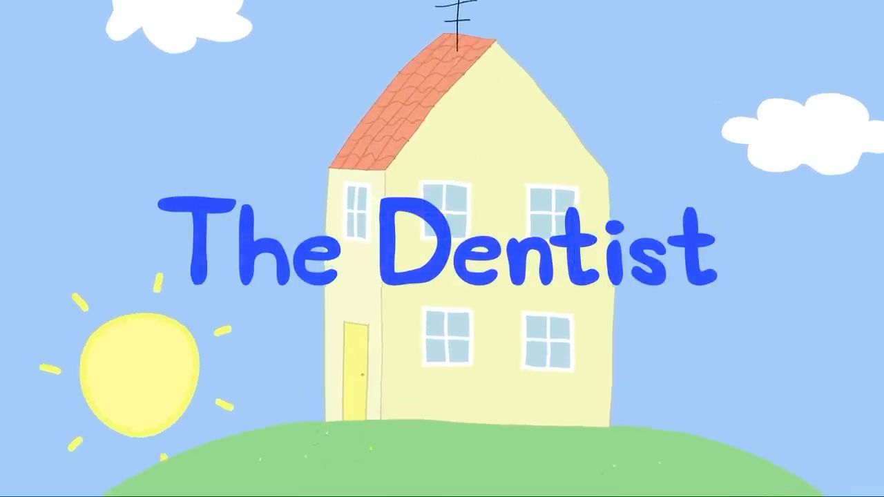 Peppa Pig小猪佩奇英文原版  The Dentist(每日更新)哔哩哔哩bilibili