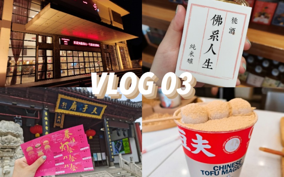 VLOG. 03 | 南京两日游 | 泡温泉 | 汤山一号 | 夫子庙 | 南京大排档 | 半仙豆夫哔哩哔哩bilibili