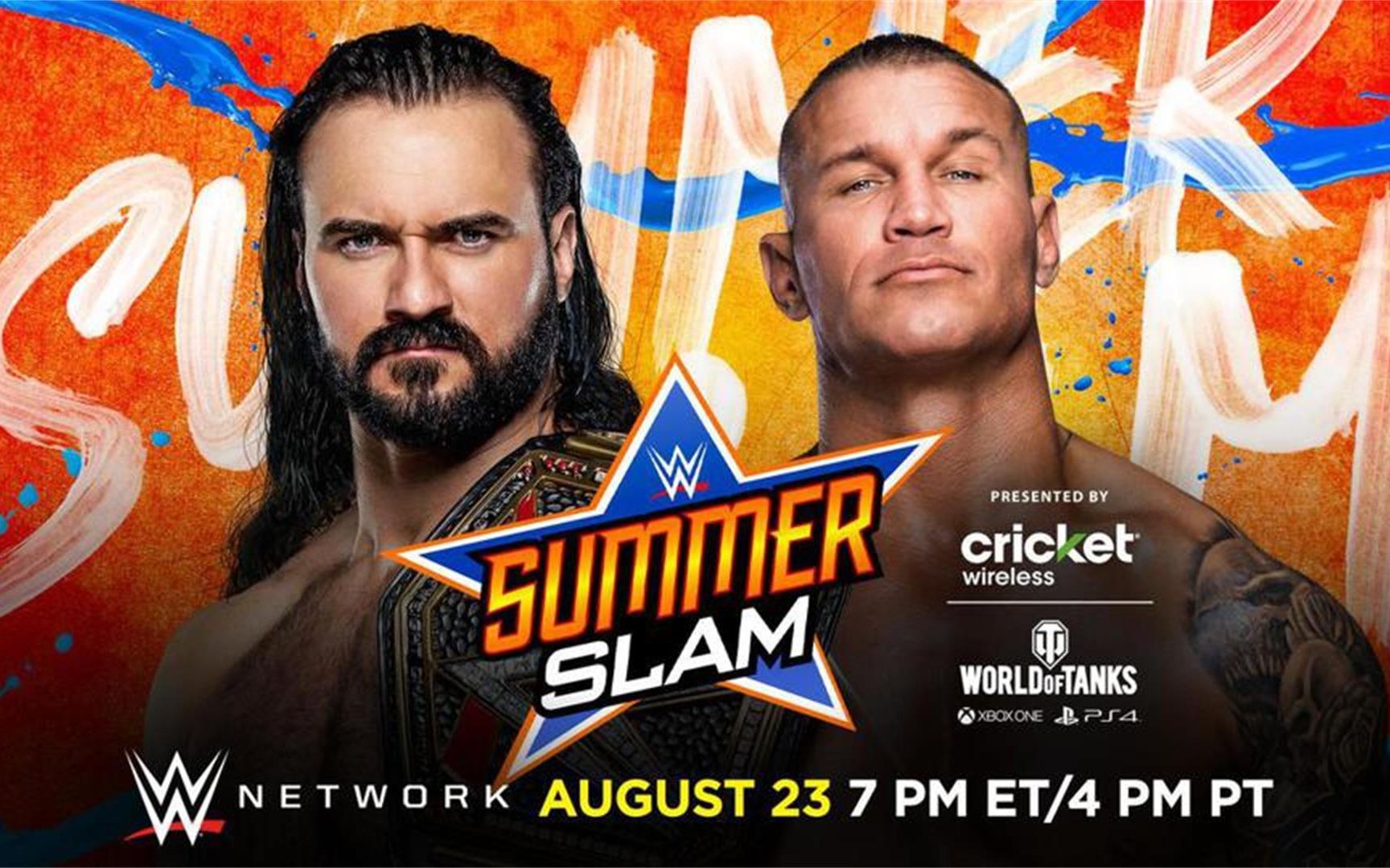 【wwe】夏日狂潮2020 冠军赛:德鲁麦金泰尔 vs 兰迪奥顿(剧情回顾)