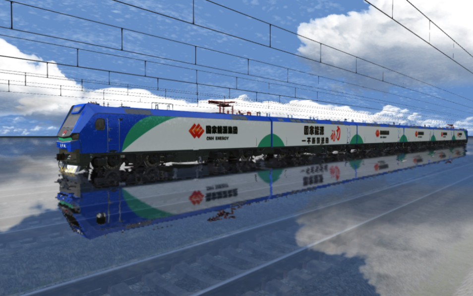 模拟火车游戏,和谐电1,神24电力机车