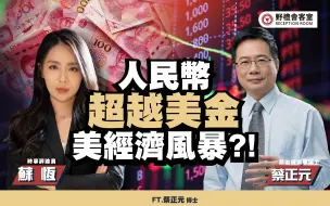 Download Video: 人民币超越美金美经济风暴！ ？ ft.蔡正元【野礼会客室】