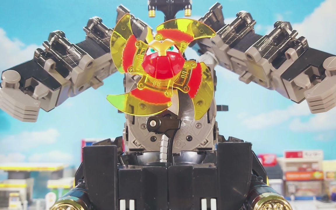 tg-忍风战队 dx 迅雷合体 轰雷神 定格动画_哔哩哔哩_bilibili