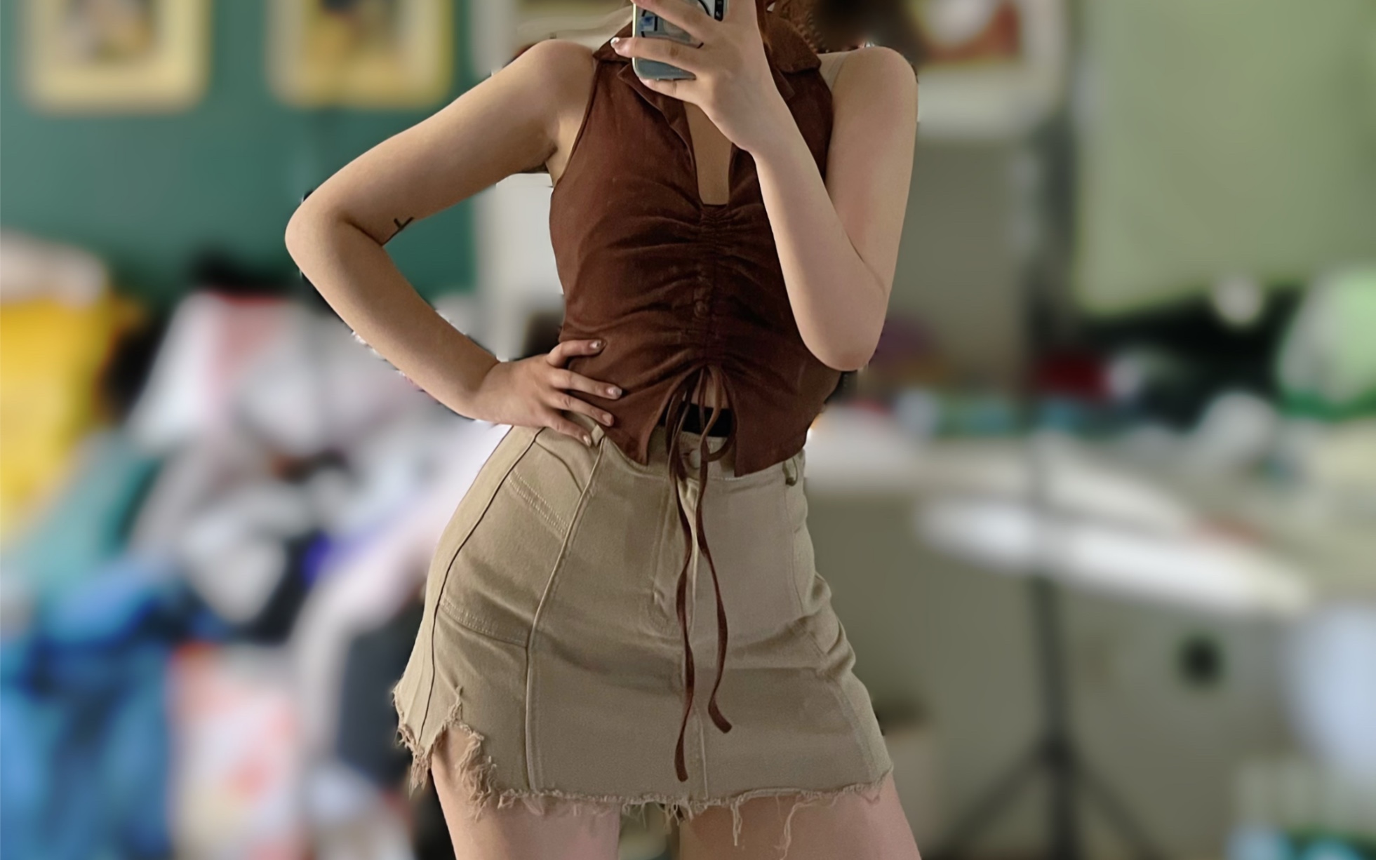 166/120微胖辣妹穿搭