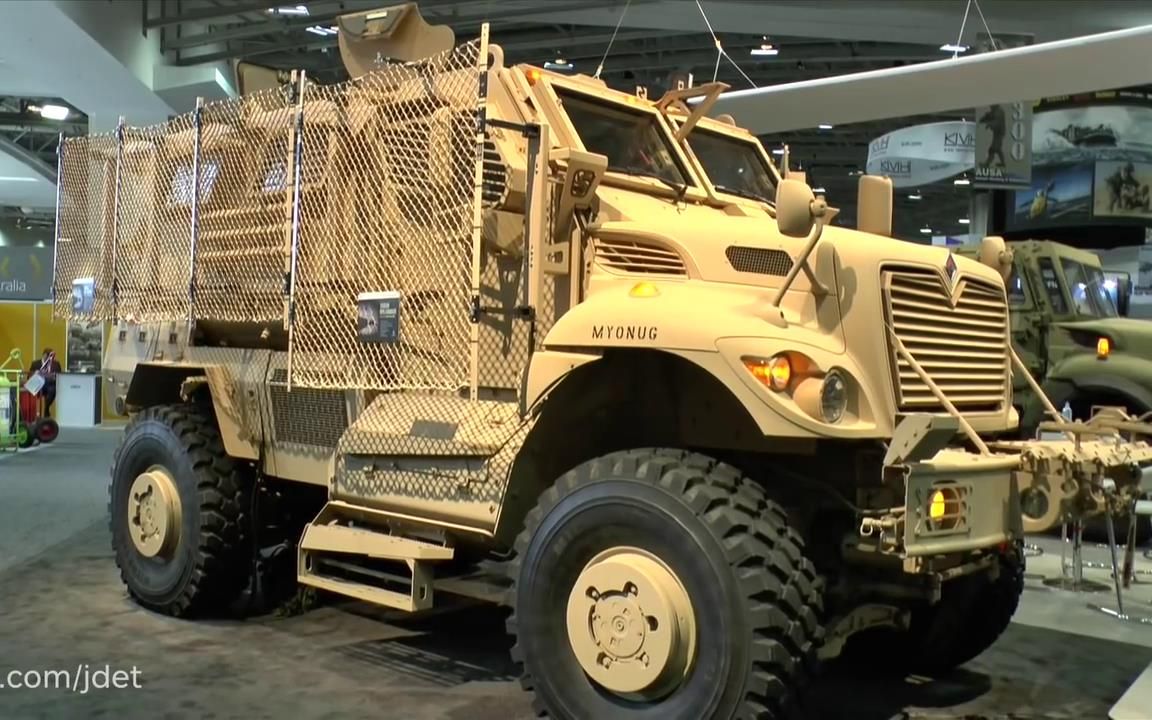 【2015美国陆军协会展览】纳维斯达国际maxxpro dxm防雷车_哔哩哔哩