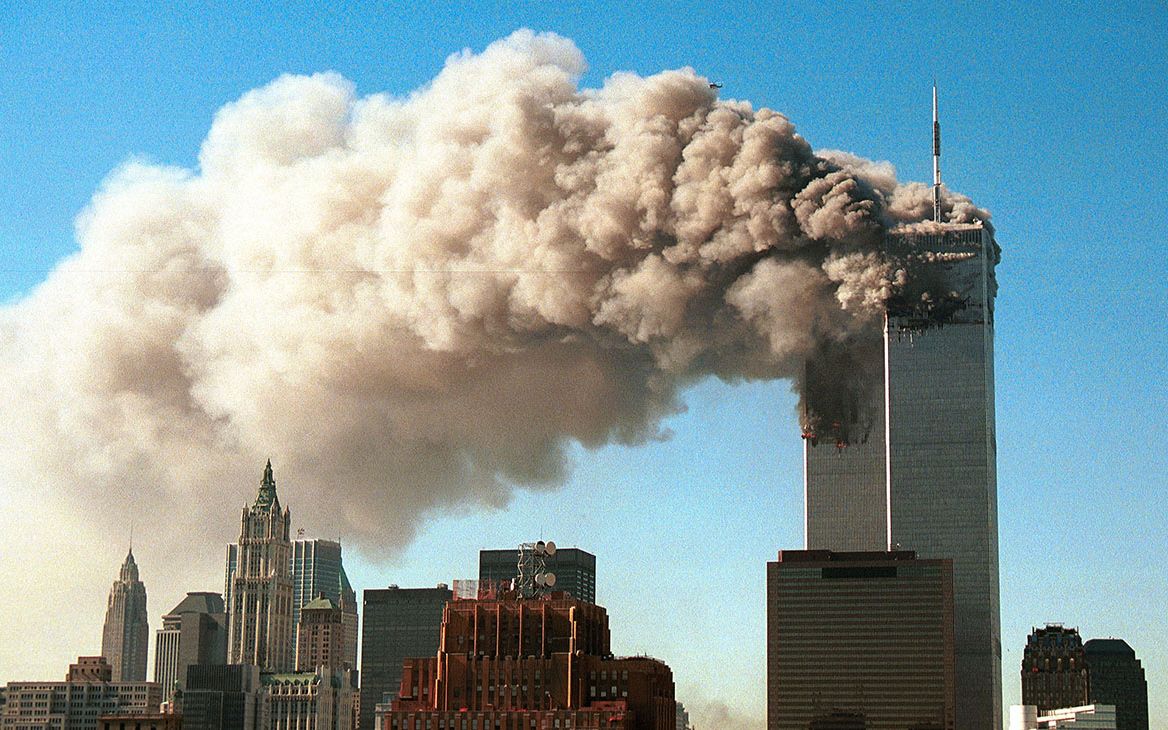 9/11纽约世贸中心双子塔遭飞机撞击、焚烧、坍塌近距离拍摄全过程哔哩哔哩bilibili