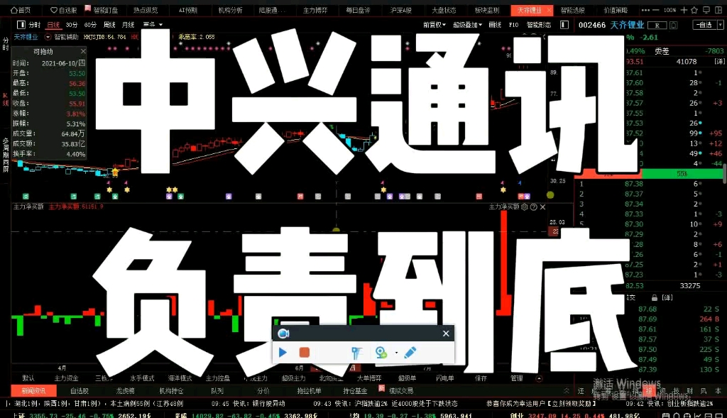 中兴通讯:5G龙头止住伤口!停止下跌不代表止跌?哔哩哔哩bilibili