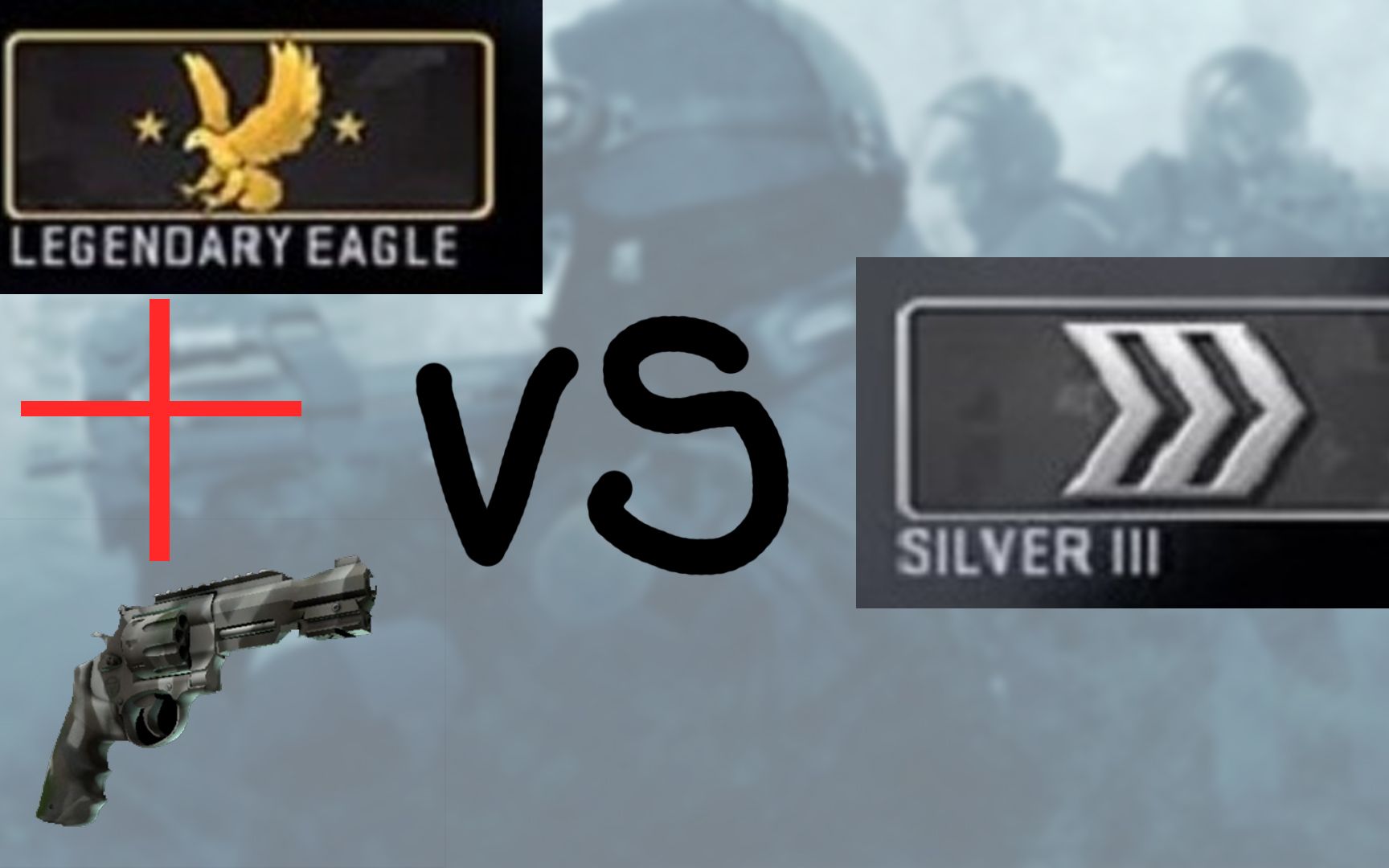 csgo当老鹰级玩家用手枪挑战白银会产生怎样有趣的事情