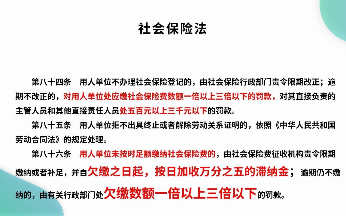 李彩玉《劳动关系百宝箱之社保篇》第一讲:社保常见的问题解析哔哩哔哩bilibili