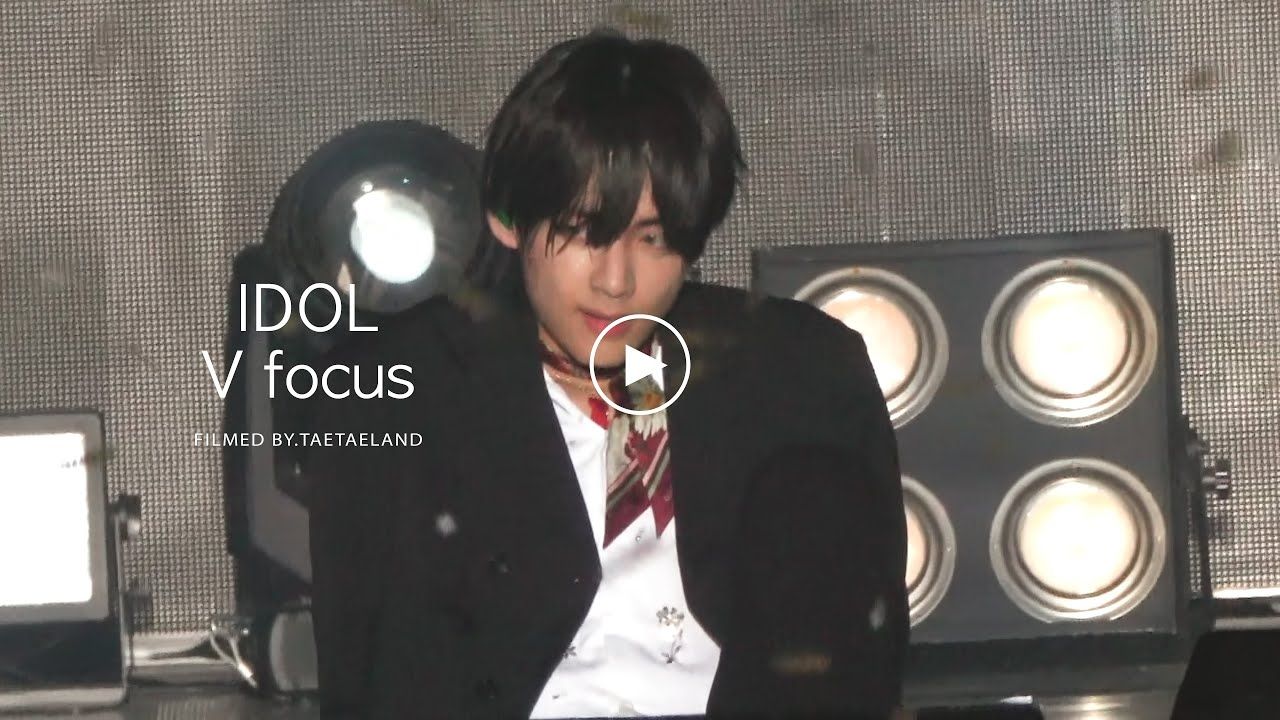 【金泰亨】190811 乐天《idol》金泰亨直拍/idol - bts v focus