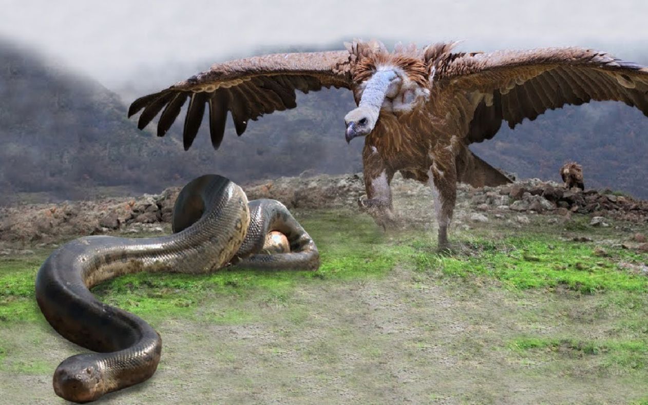 动物界发生了什么?老鹰vs眼镜蛇!