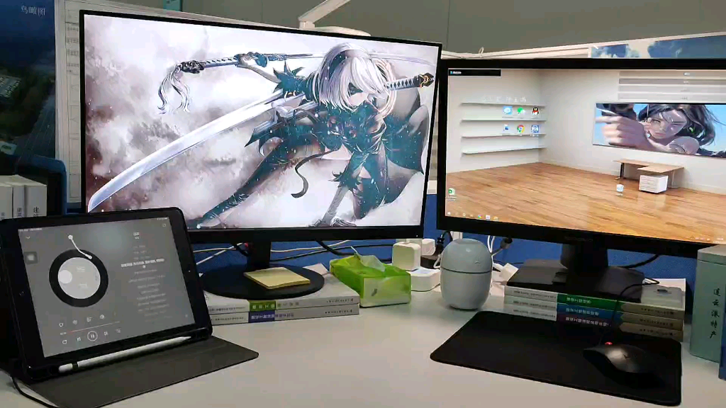 桌面整理~办公室_哔哩哔哩 (゜-゜)つロ 干杯~-bilibili