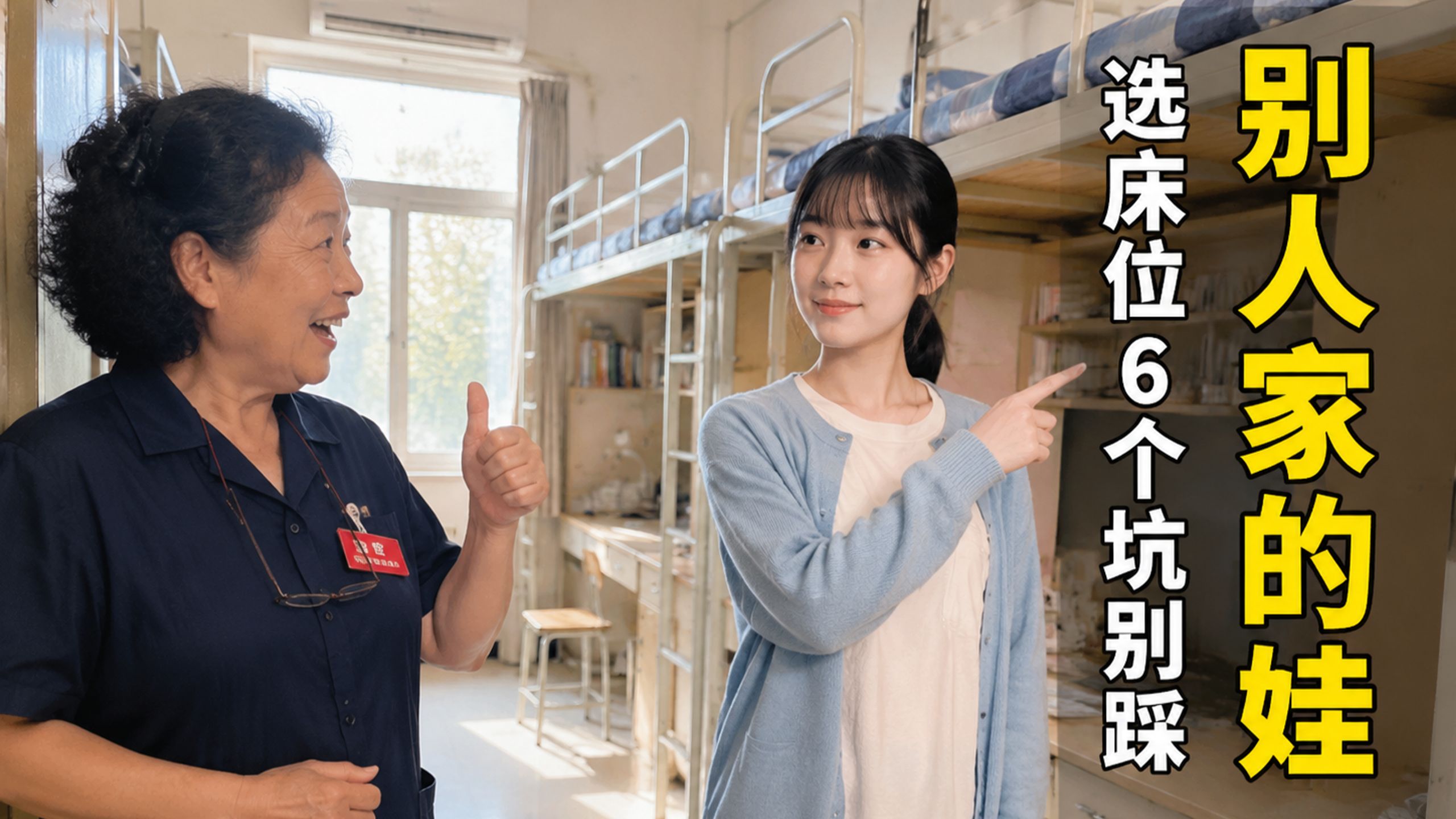 大一新生宿舍选床位这6个坑千万别踩！