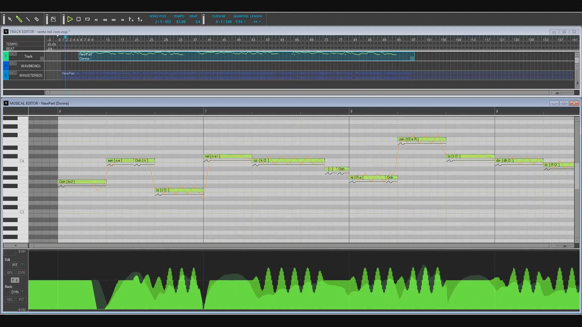 [prima] sento nel core [vocaloid cover]