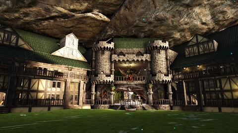 方舟生存进化 仙境中式建筑 Mod建筑 哔哩哔哩