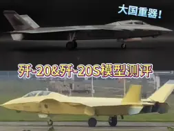 Descargar video: 歼-20&歼-20S（双座型）天花板级别 比例模型测评