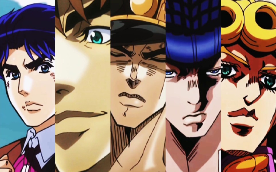 【jojo/mad】乔斯达家世世代代都是帅哥!