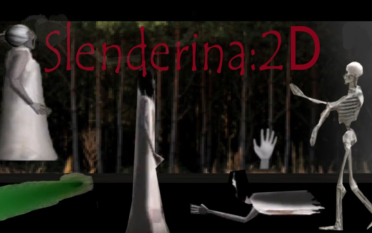 恐怖游戏兰德里纳河系列兰德里纳河2d版slendrina2d困难模式实况解说
