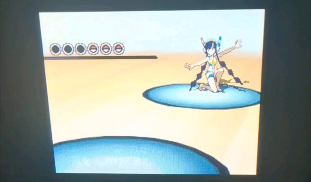 口袋妖怪黑白2对战小菊儿,这气场太棒了,不愧是童年女神!