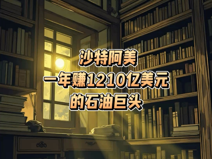 沙特阿美:一年赚1210亿美元的石油巨头,比亚马逊+英伟达+Meta还赚钱 #沙特阿美 #能源巨头 #商业解析 #石油行业 #全球第六大公司哔哩哔哩bilibili