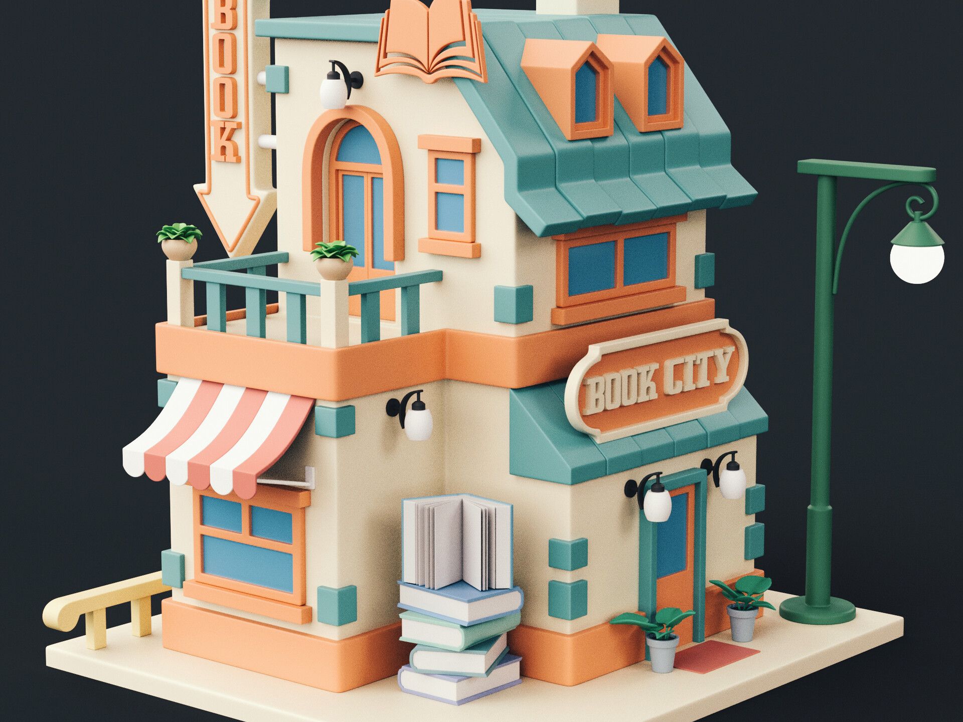 【3dmax建模】三小时带你做完完美模型作业,非常适合零基础练习的3d