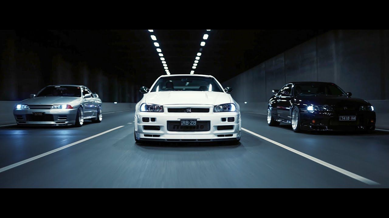 【4K】GTR的三个车标 (R32, R33 & R34)哔哩哔哩bilibili