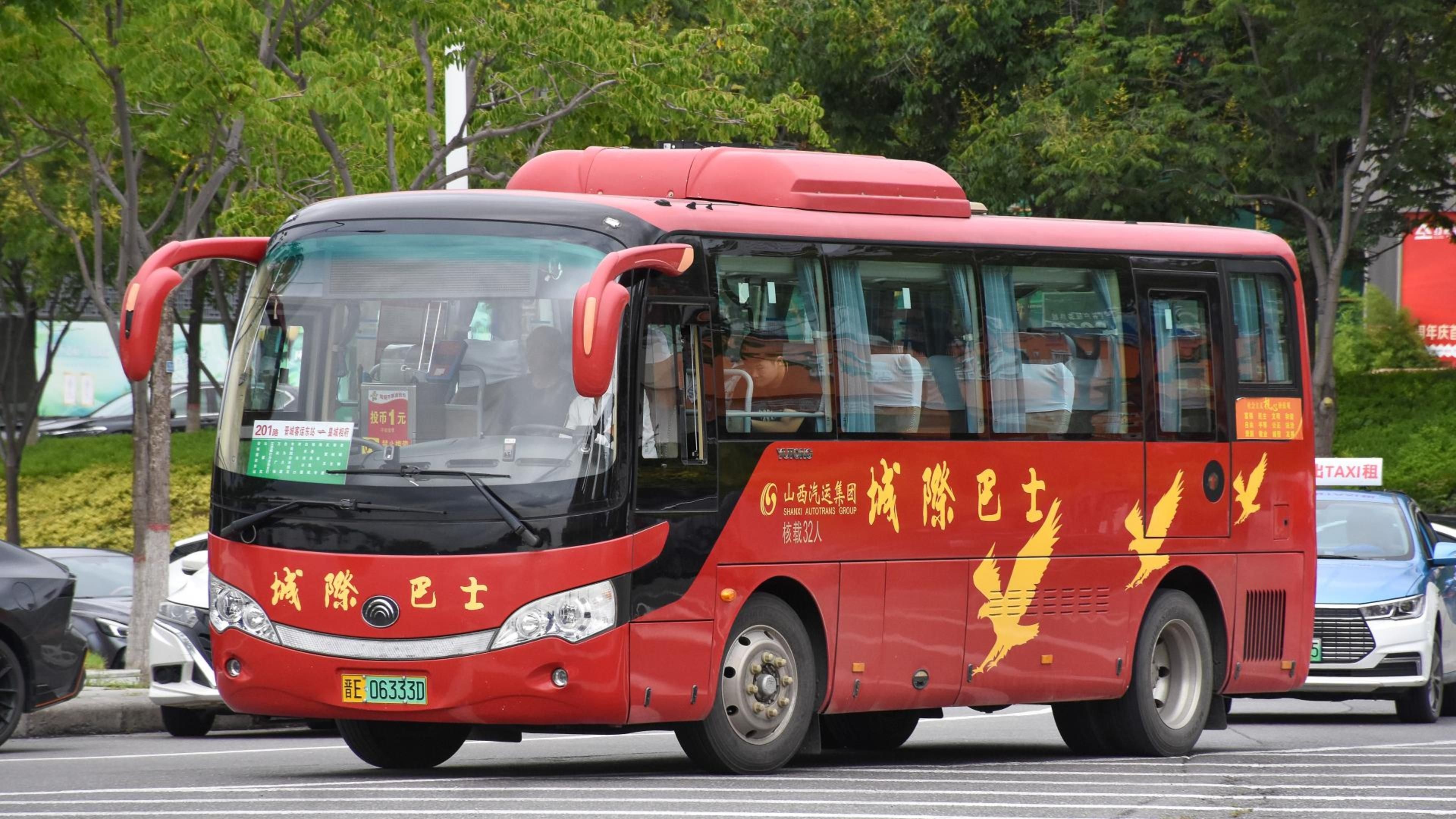 晋城公交201路全程前方展望pov