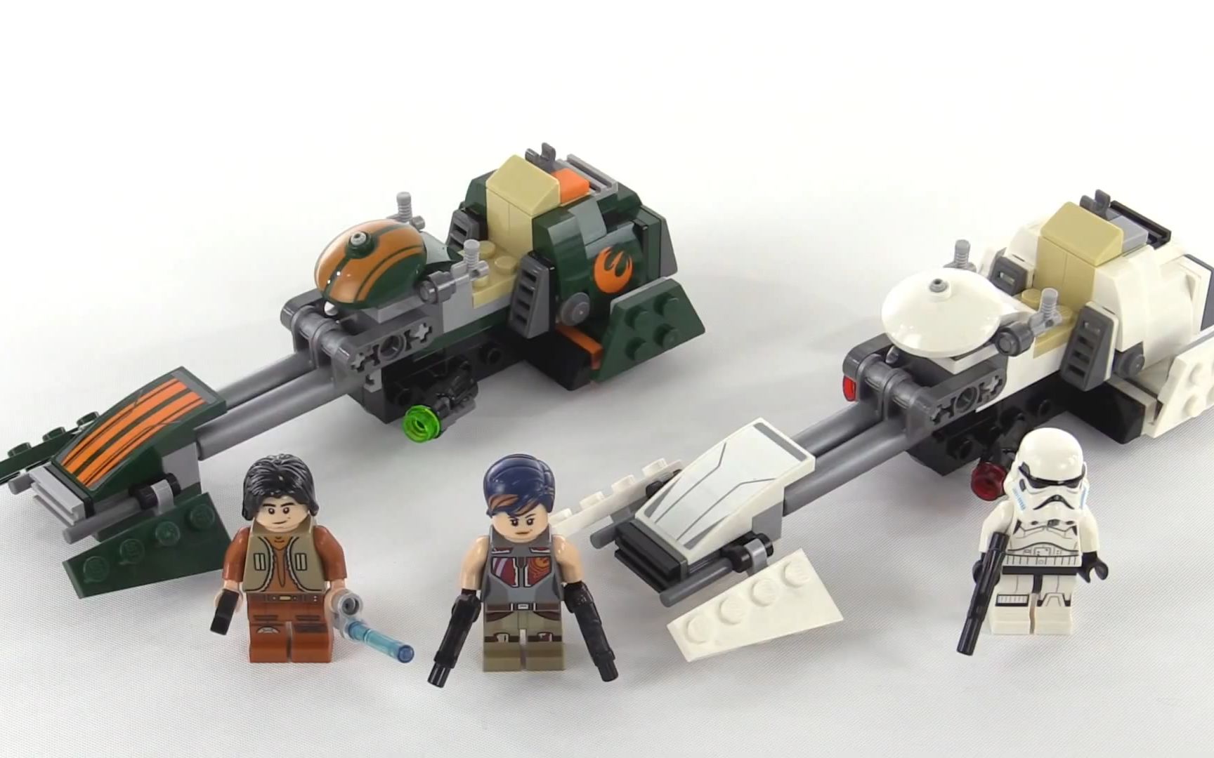 日常拼乐高第七期,75090:ezras speeder bike