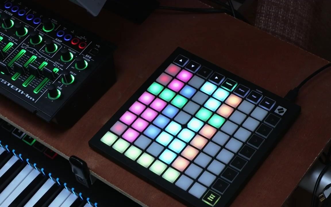 launchpad mini mk3 演示 jinjé // novation_哔哩哔哩_bilibili