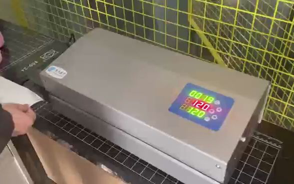 医用封口机,逸风牌,连续不锈钢封口机工作视频