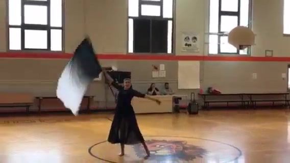 [图]【油管搬运】旗舞作品欣赏-Never Enough-Colorguard Solo